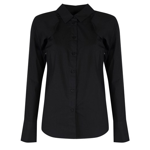 Armani Exchange Koszula Slim | 3GYC01 YNHRZ | Kobieta | Czarny ze sklepu ubierzsie.com w kategorii Koszule damskie - zdjęcie 165643181