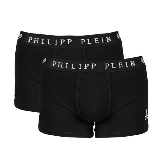 Philipp Plein Bokserki 2-Pack | UUPB01 | Mężczyzna | Czarny ze sklepu ubierzsie.com w kategorii Majtki męskie - zdjęcie 165643524