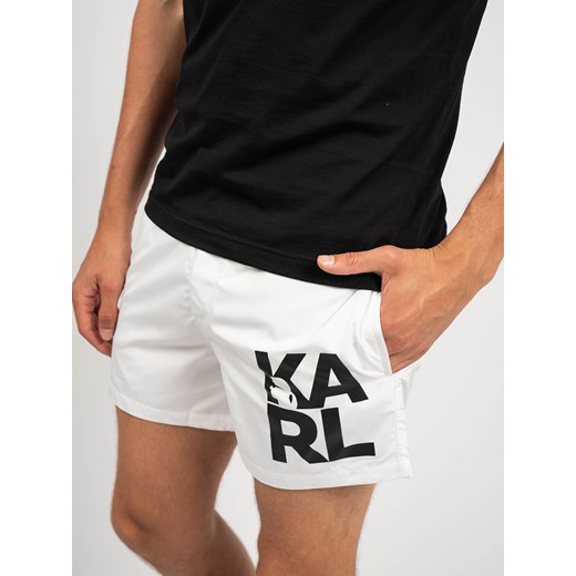 Karl Lagerfeld Kąpielówki Carry Over | KL22MBS08 | Carry Over - Classic | Karl Lagerfeld XL promocyjna cena ubierzsie.com