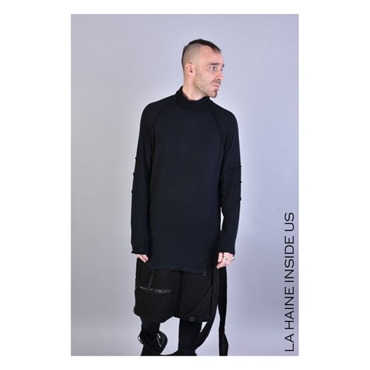 La Haine Inside Us Sweter "LM039" | A2305 3M LM039 | Mężczyzna | Czarny La Haine Inside Us S okazja ubierzsie.com