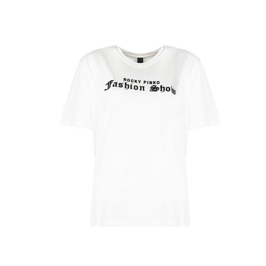Pinko T-shirt "Amasia" | 1G16UD Y6K7 | Kobieta | Biały Pinko S okazyjna cena ubierzsie.com
