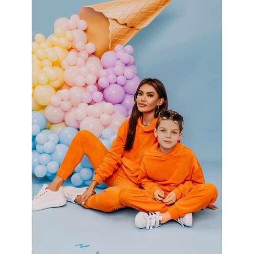 Welurowy dres dziecięcy TIMON - orange Magmac 92-98 magmac.pl