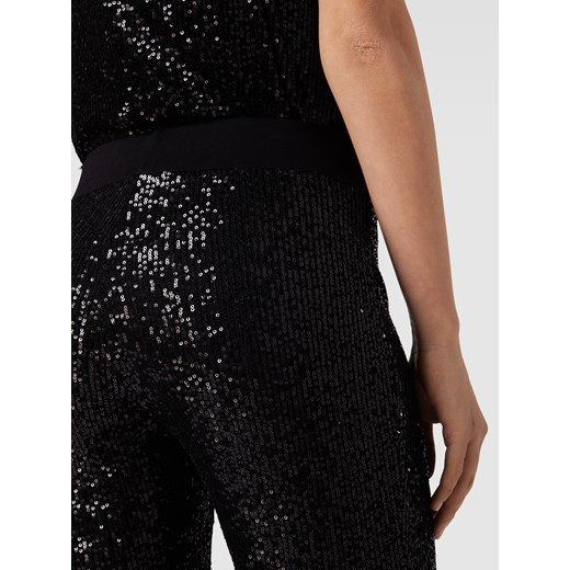 Spodnie o rozkloszowanym kroju z cekinowym obszyciem Smith And Soul M Peek&Cloppenburg 