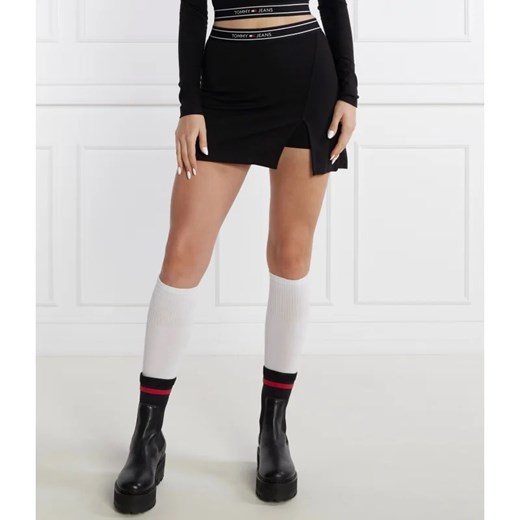 Spódnica Tommy Jeans wiosenna