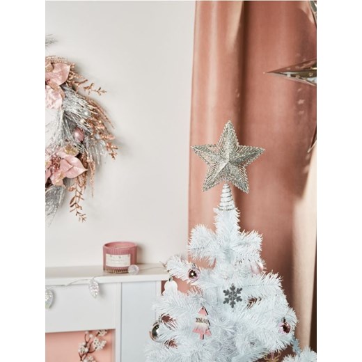 Sinsay - Gwiazda na choinkę - srebrny Sinsay Jeden rozmiar Sinsay
