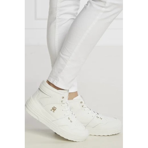 Buty sportowe damskie Tommy Hilfiger sneakersy z tworzywa sztucznego