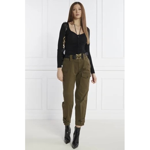 Pinko Spodnie cargo LUCERNA | Regular Fit Pinko 40 Gomez Fashion Store okazyjna cena
