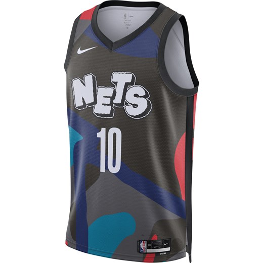 Koszulka męska Nike Dri-FIT NBA Swingman Brooklyn Nets City Edition 2023/24 - Czerń ze sklepu Nike poland w kategorii T-shirty męskie - zdjęcie 165677500