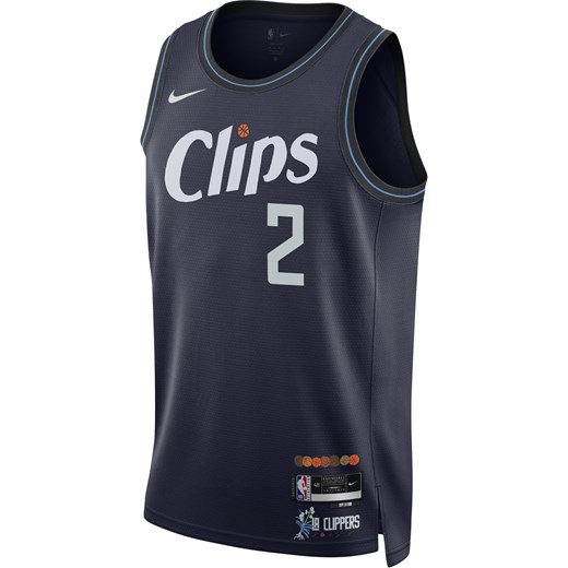Koszulka męska Nike Dri-FIT NBA Swingman Kawhi Leonard LA Clippers City Edition 2023/24 - Niebieski ze sklepu Nike poland w kategorii T-shirty męskie - zdjęcie 165677521
