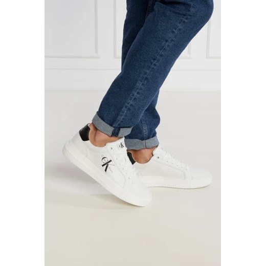 Buty sportowe męskie Calvin Klein ze skóry