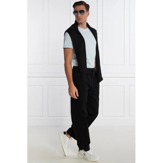 CALVIN KLEIN JEANS Spodnie BADGE TRIM WOVEN PANT | Regular Fit XL Gomez Fashion Store