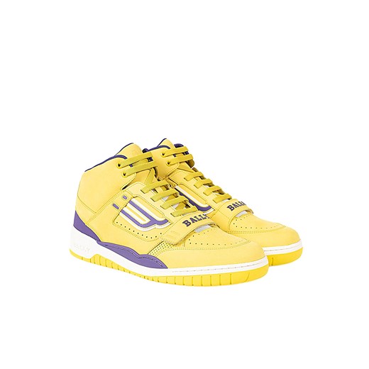 Bally Sneakersy "Kuper-T" | 6230965 | Kuper-T | Mężczyzna | Żółty, Fioletowy ze sklepu ubierzsie.com w kategorii Buty sportowe męskie - zdjęcie 165687233