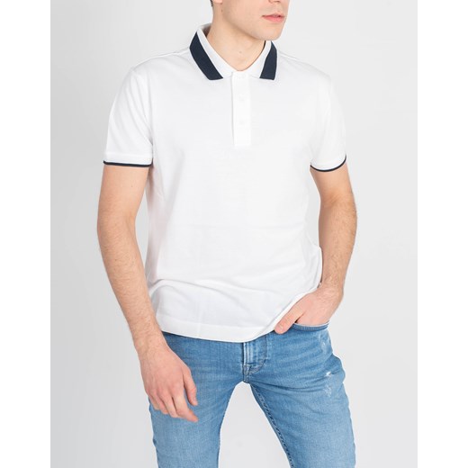 Invicta Koszulka Polo | 4452253 / U | Mężczyzna | Biały ze sklepu ubierzsie.com w kategorii T-shirty męskie - zdjęcie 165690820