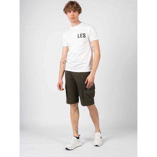 Les Hommes T-shirt | LF224300-0700-1009 | Grafic Print | Mężczyzna | Biały ze sklepu ubierzsie.com w kategorii T-shirty męskie - zdjęcie 165699194