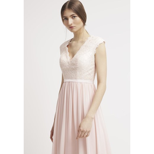 Unique Suknia balowa rose blush zalando bezowy bez wzorów/nadruków