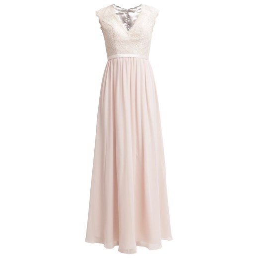 Unique Suknia balowa rose blush zalando bezowy abstrakcyjne wzory