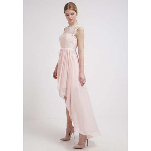 Unique Suknia balowa rose blush zalando szary bez wzorów/nadruków