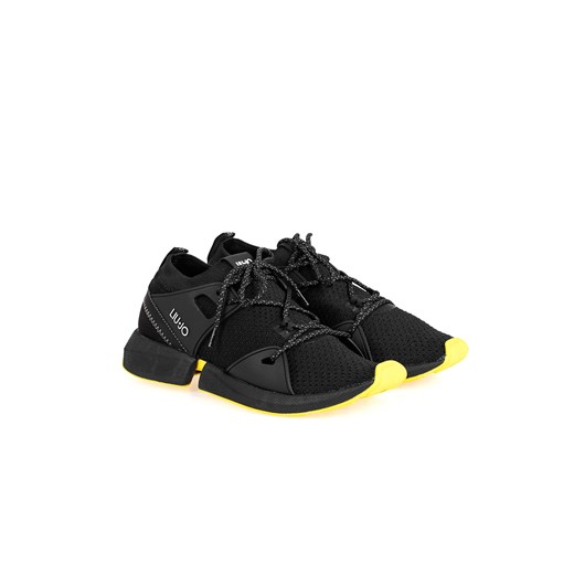Liu-Jo Sneakersy | B69045 TX022 | Kobieta | Czarny, Żółty ze sklepu ubierzsie.com w kategorii Buty sportowe damskie - zdjęcie 165700623