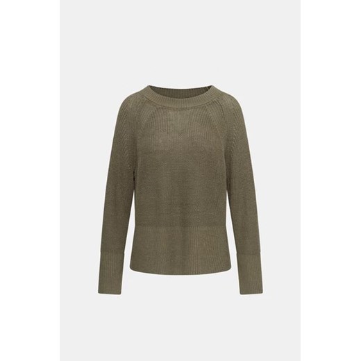 Sweter damski Part Two z okrągłym dekoltem z lnu