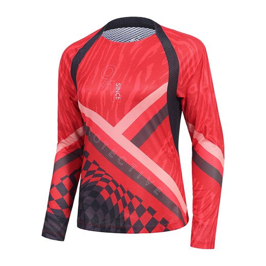 Protective Koszulka kolarska &quot;So Fly&quot; w kolorze czerwonym ze sklepu Limango Polska w kategorii Bluzki damskie - zdjęcie 165702991