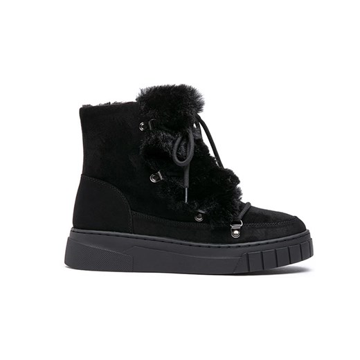 Foreverfolie Kozaki zimowe w kolorze czarnym Foreverfolie 39 okazja Limango Polska