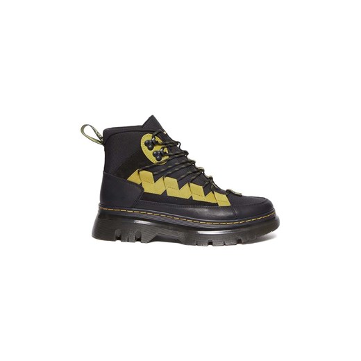 Dr. Martens botki Boury damskie kolor czarny na płaskim obcasie lekko ocieplone Dr. Martens 36 ANSWEAR.com