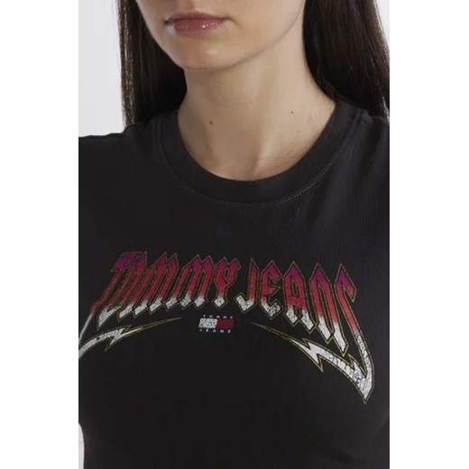 Bluzka damska Tommy Jeans rockowa