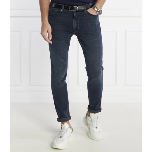 HUGO Spodnie Hugo 734 | Slim Fit ze sklepu Gomez Fashion Store w kategorii Jeansy męskie - zdjęcie 165707553