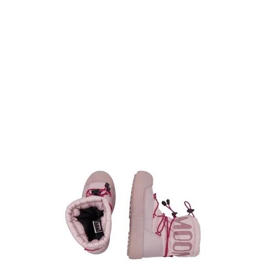 Buty zimowe dziecięce Moon Boot różowe jesienne śniegowce 