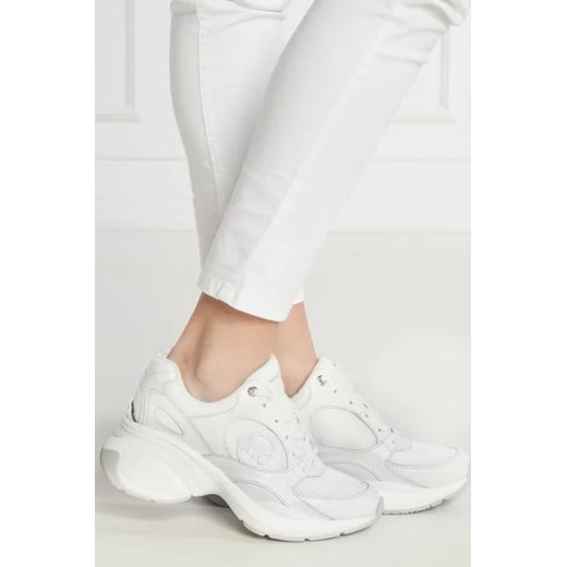 Buty sportowe damskie Michael Kors sneakersy białe skórzane 