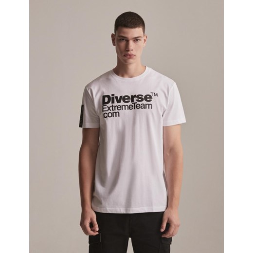 Koszulka DKR LOGO 23 Biały S ze sklepu Diverse w kategorii T-shirty męskie - zdjęcie 165715062