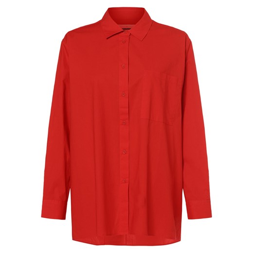 ARMEDANGELS Bluzka damska Kobiety Bawełna czerwony jednolity ze sklepu vangraaf w kategorii Koszule damskie - zdjęcie 165716994