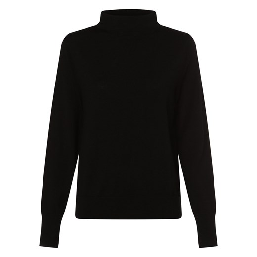 Selected Femme Sweter damski Kobiety Wełna czarny jednolity ze sklepu vangraaf w kategorii Swetry damskie - zdjęcie 165717174