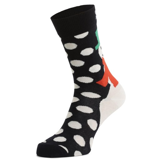 Happy Socks skarpety z drobnej dzianiny Kobiety,Mężczyźni granatowy w kropki ze sklepu vangraaf w kategorii Skarpetki damskie - zdjęcie 165717472
