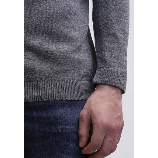 Burton Menswear London Sweter grey zalando rozowy Odzież