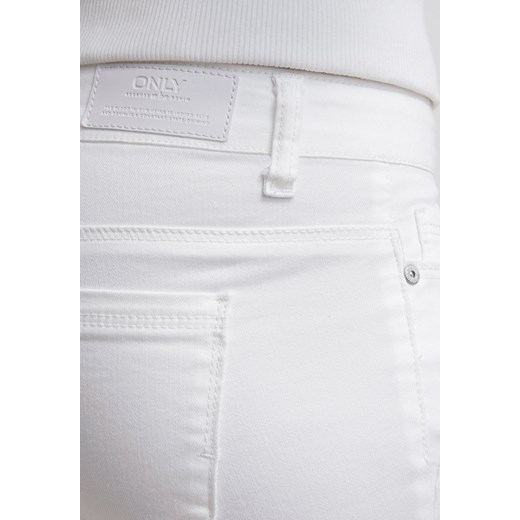 ONLY ONLCORAL Jeansy Slim fit white zalando bialy fit