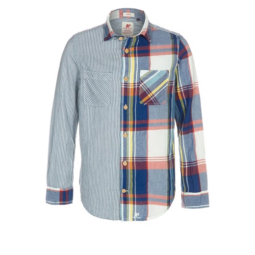 American Outfitters LOVIS Koszula blue zalando szary abstrakcyjne wzory