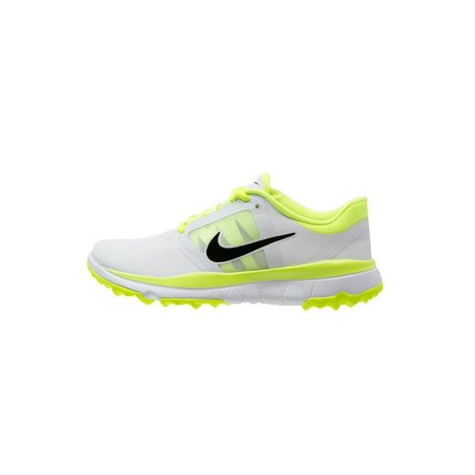Nike Golf FI IMPACT Obuwie do golfa white/black/volt zalando zielony ocieplane