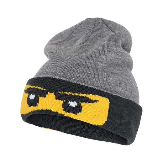 LEGO Czapka beanie &quot;Antony&quot; w kolorze szarym ze sklepu Limango Polska w kategorii Czapki dziecięce - zdjęcie 165731110