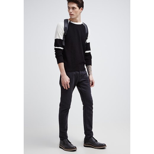 Only & Sons Sweter black zalando czarny mat