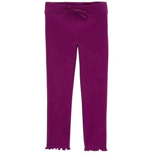 OshKosh Legginsy w kolorze fioletowym ze sklepu Limango Polska w kategorii Spodnie dziewczęce - zdjęcie 165742233