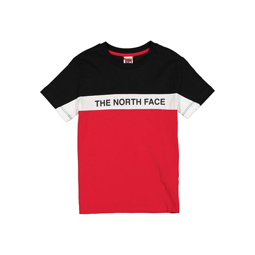 The North Face Koszulka &quot;Rochefort&quot; w kolorze czarno-czerwonym ze sklepu Limango Polska w kategorii T-shirty chłopięce - zdjęcie 165742821