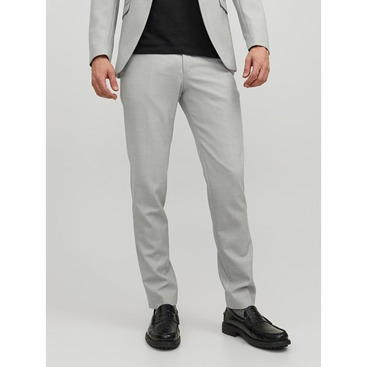 Jack &amp; Jones Spodnie w kolorze jasnoszarym ze sklepu Limango Polska w kategorii Spodnie męskie - zdjęcie 165742833