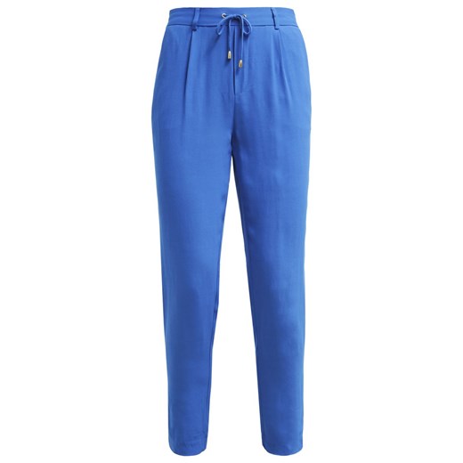 mint&berry Spodnie materiałowe iconic blue zalando niebieski abstrakcyjne wzory