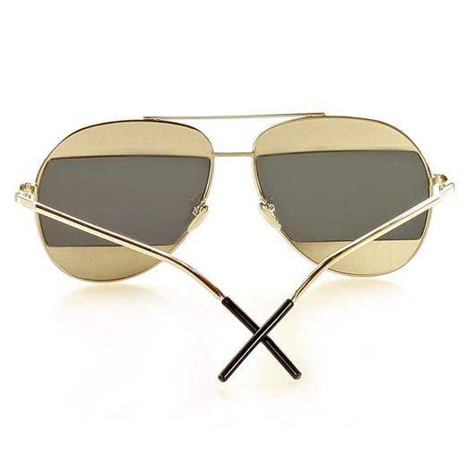Nowoczesne okulary przeciwsłoneczne pilotki  MAZZINI AVIATOR SPLIT srebrny ze sklepu Verostilo w kategorii Okulary przeciwsłoneczne damskie - zdjęcie 165747692