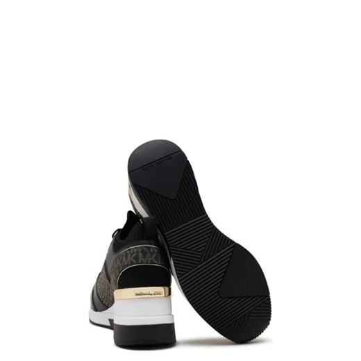 Buty sportowe damskie Michael Kors sneakersy na platformie wiązane 
