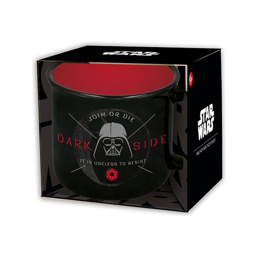 Star Wars Kubek &quot;Gwiezdne wojny&quot; w kolorze czarnym - 360 ml ze sklepu Limango Polska w kategorii Kubki - zdjęcie 165751202