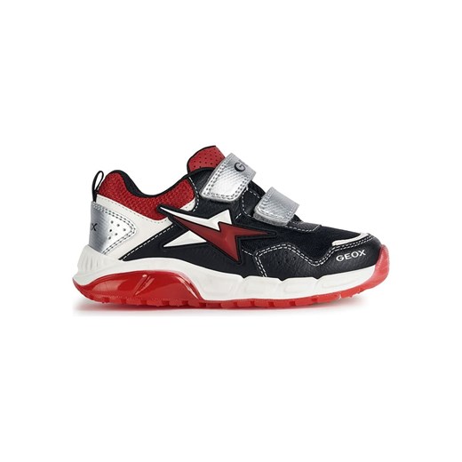 Geox Sneakersy &quot;Spaziale&quot; w kolorze czarno-czerwonym ze sklepu Limango Polska w kategorii Buty sportowe dziecięce - zdjęcie 165751441