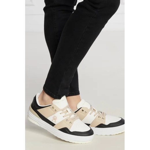 Buty sportowe damskie Tommy Hilfiger sneakersy z tworzywa sztucznego
