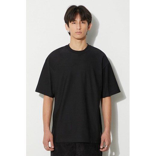Carhartt WIP t-shirt bawełniany męski kolor czarny gładki M PRM